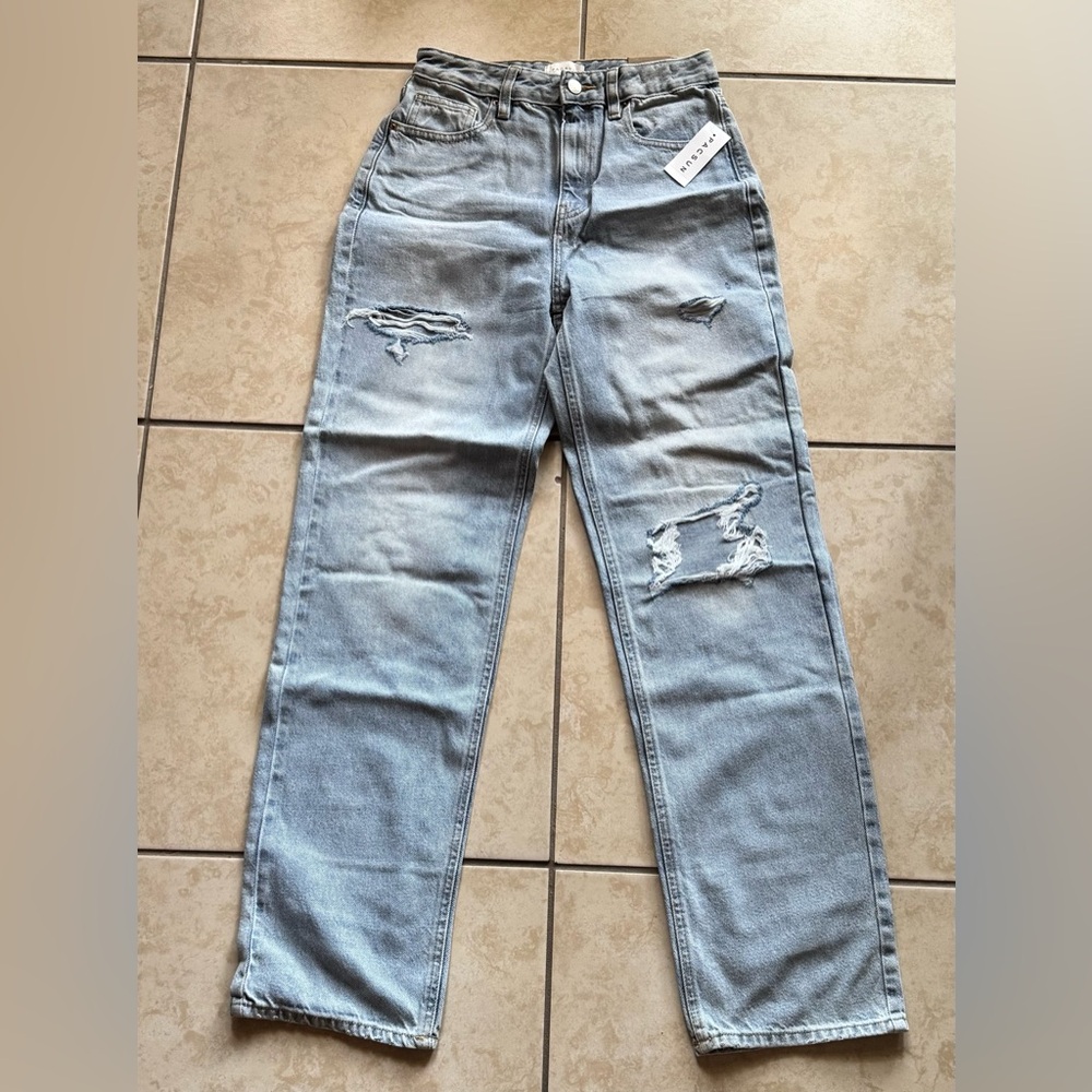 PacSun Women's 90’s Boyfriend Jeans - Light Blue